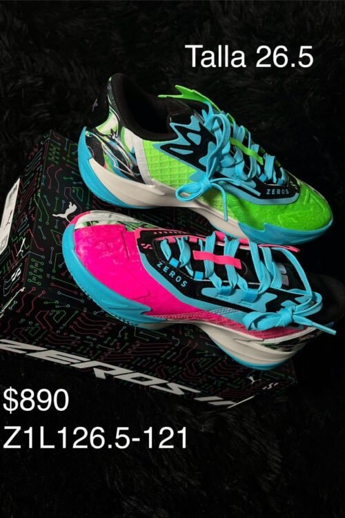 Tenis Puma Scoot Zeros II multicolor talla 26.5 MX en su caja